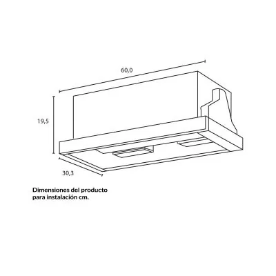 Campana CX 4100 / Acero Inox