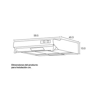 Campana CX 4200 / Acero Inox