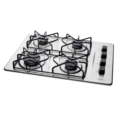 Cubierta Inox 60X43 Gas Natural Haceb