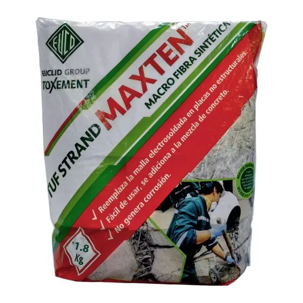 Maxten Fibras Sinteticas X 1.8 Kg Toxement