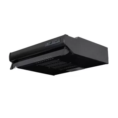 Campana Horizontal 60cm Negra Challenger