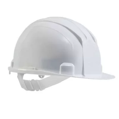 Casco Protección C/Cremallera - Blanco