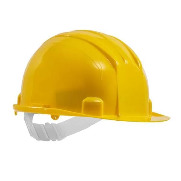 Casco Protección C/Cremallera - Amarillo