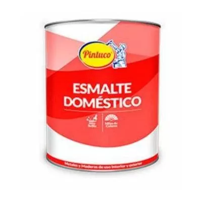 GALÓN ESMALTE DOMESTICO ROJO FIESTA P-30 PINTUCO