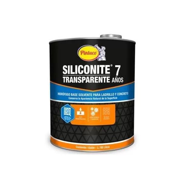 Galón Siliconite Transparente 3103 PINTUCO