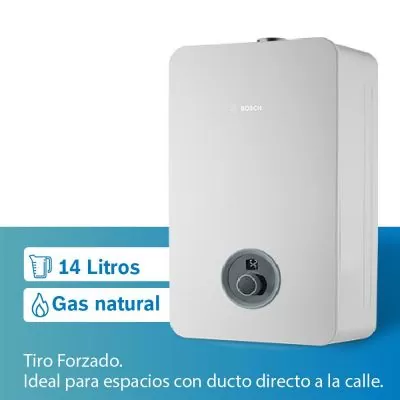 Calentador Therm 2400F, 14 Lt - Tiro Forzado