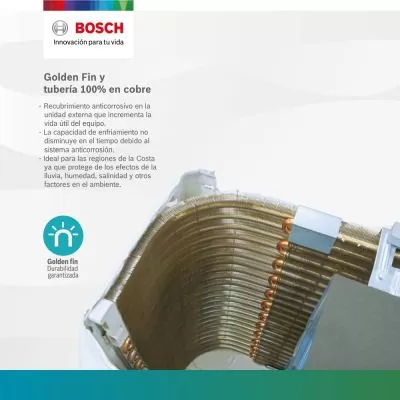 Aire Acondicionado Bosch Mini Split Inverter 18000 BTU 220V