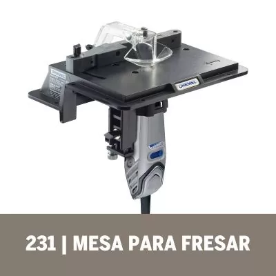 Dremel Acople De Mototool - Mesa Fresadora - Router