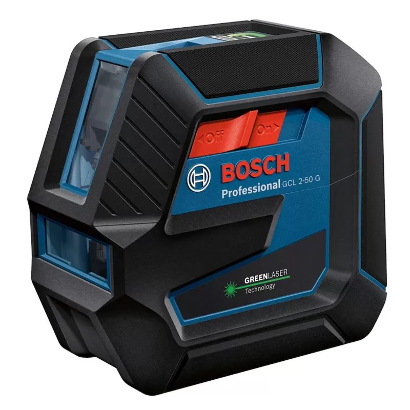 Bosch Professional GCL 2-50 - Nivel láser (alcance 20/50 m, láser rojo, en  maletín) : : Bricolaje y herramientas