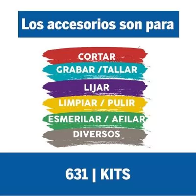Kit De Accesorios para Mototool 52 Piezas