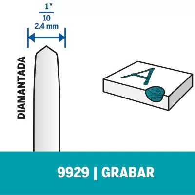 Punta Diamantada De Grabado