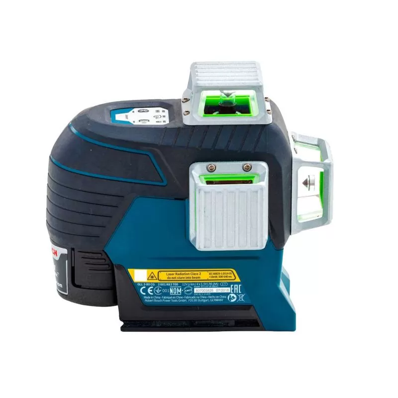 Nivel Laser 360 Bosch Autonivelante 3 Lineas Verdes Maletin - $ 376.470