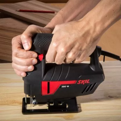 Sierra caladora Skil 4380 380W 110V con 1 hoja de sierra