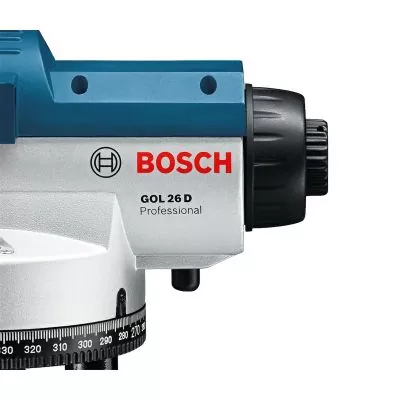Nivel láser óptico Bosch GOL 26 D zoom de hasta 26x