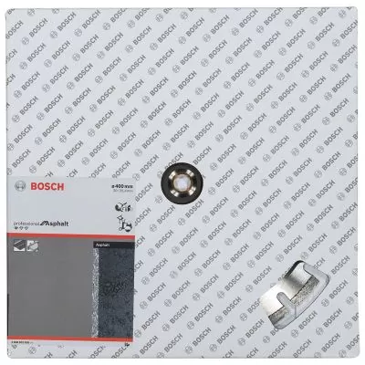 Disco diamantado Bosch Estándar para Asfalto 400x20/25,4x3,6x10mm Disco diamantado Bosch Estándar para Asfalto 400x20/25,4x3,6x10mm