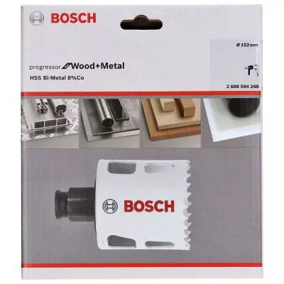 Sierra copa Bosch Progressor for wood and metal 152 mm, 6"