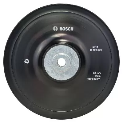Plato de goma para Disco de Fibracon toma M14 180mm