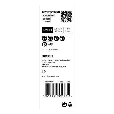 Hoja sierra sable Bosch EXPERT Thick Tough Metal S1155CHC