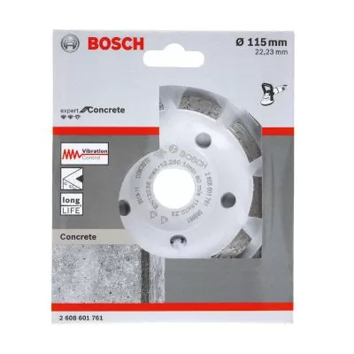 Copa Diamantada Bosch Expert for Concrete Ø115 x 22,23 x 5mm