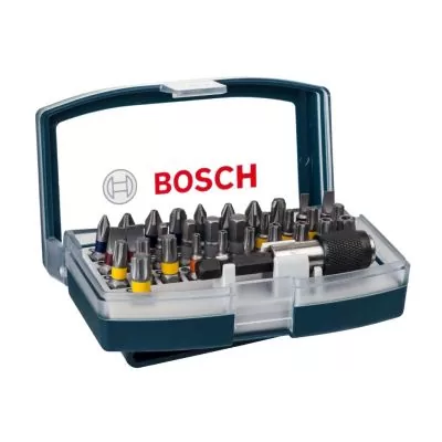 Kit de puntas para atornillar Bosch con 32 unidades