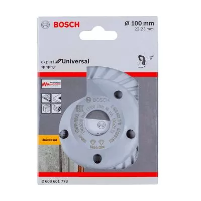 Copa Diamantada Bosch Expert for Universal Ø100 x 22,23 x 2,5mm