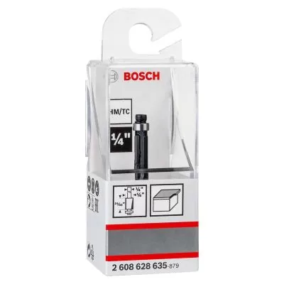 Fresa de alinear Bosch 1/4", D1 6,35 mm, L 12,7 mm, G 54 mm