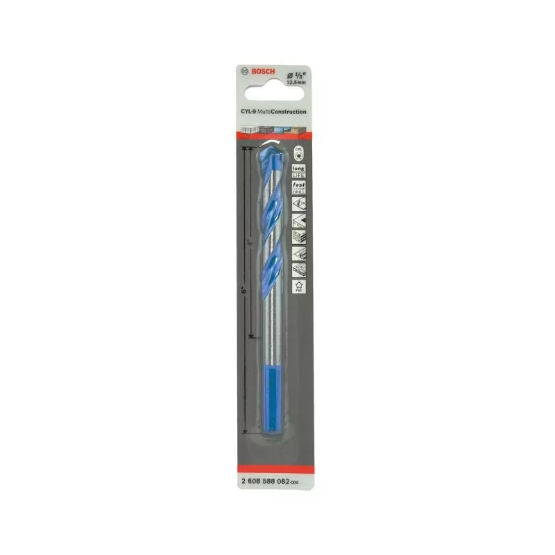 Bosch CYL-9 MultiConstruction Broca 10x80x120mm