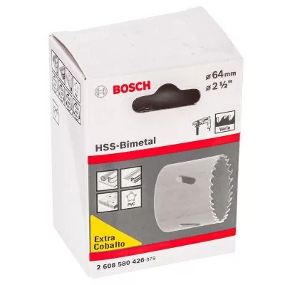 Sierra copa Bosch Bimet lica Eco HSS 68 mm 2 11 16