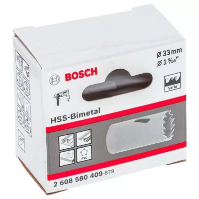 Sierra copa Bosch Bimetálica Eco HSS 33 mm, 1 5/16"