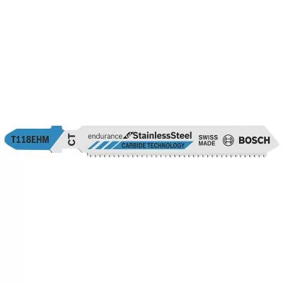 Hoja de calar Bosch T118EHM Special for inox 3 piezas