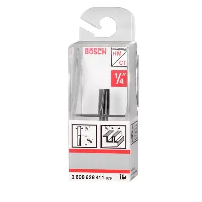 Fresa de ranurar Bosch Standard 1/4", D1 6,35mm, L 16mm, G 48mm