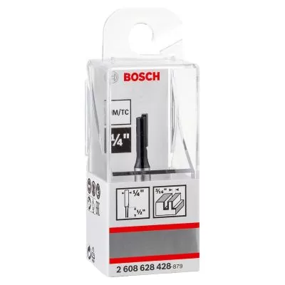 Fresa de ranurar Bosch Standard de ranurar 1/4", D1 4,8 mm, L 12,7 mm, G 51 mm