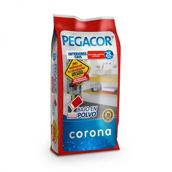 Pegacor Interior Gris x25 kg