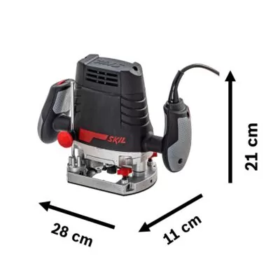 Fresadora Skil 1831 110V con 6 fresas - 3 pinzas y maletín