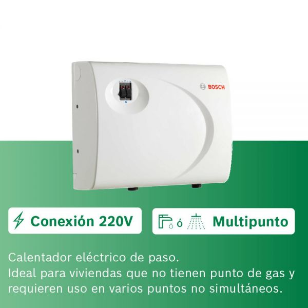 Calentador de agua eléctrico Bosch Tronic 3000 C 9,5kW V