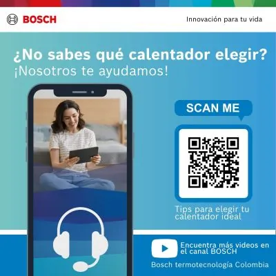 Calentador de agua GN Bosch Therm 1400 F 12L tiro forzado