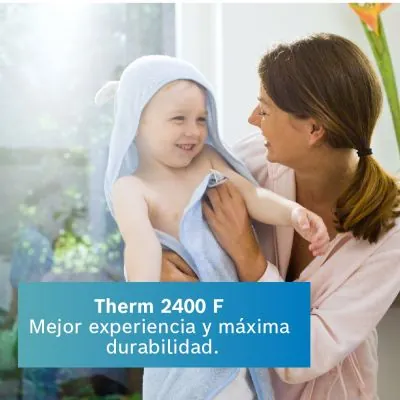 Calentador de agua GLP Bosch Therm 2400 F 8L tiro forzado