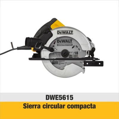 Sierra Circular DeWALT 7-1/4” 1500W Profesional