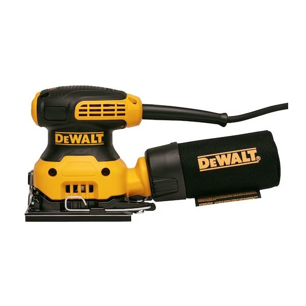 Lijadora de Palma 1/4” con Recolector de Polvo DEWALT – 2,3 AMP, 14 000 OPM