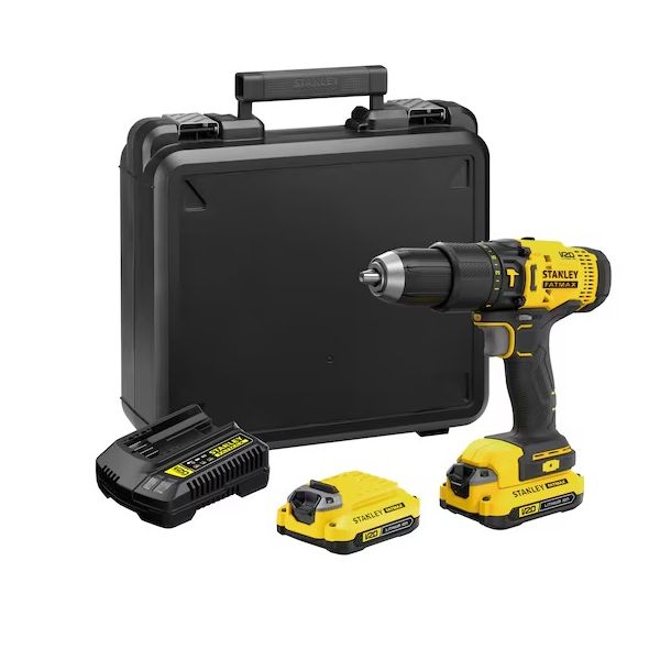 Taladro Percutor 13mm 20V + 2 Baterías Y Maleta