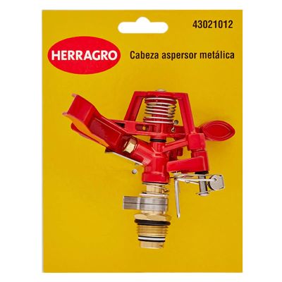 Aspersor Metálico por Pulsaciones 1/2" Herragro