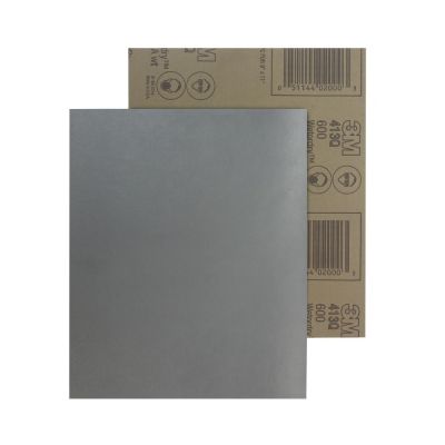 Lija de Agua 3M Grano 600 para Metal