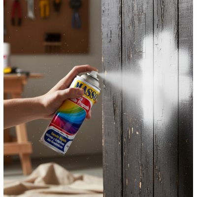 Aerosol Masso Blanco Mate Multipropósito Secado Rápido