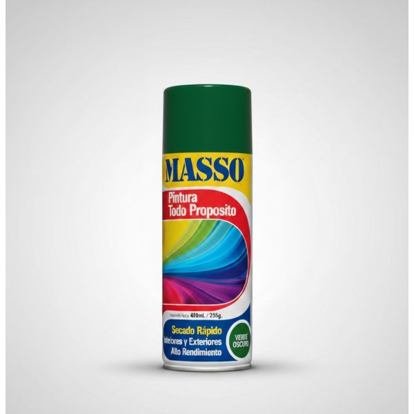 AEROSOL MASSO MULTIPROPOSITO VERDE OSCURO
