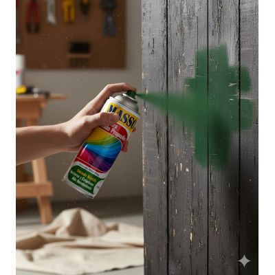 Aerosol Masso Verde Oscuro Multipropósito Secado Rápido