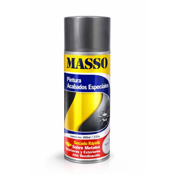 AEROSOL MASSO PLATA METALIZADO