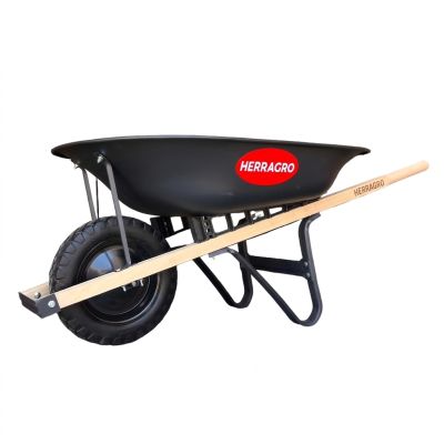 Carreta Herragro 65L Metal con Chasis de Madera y antipincha