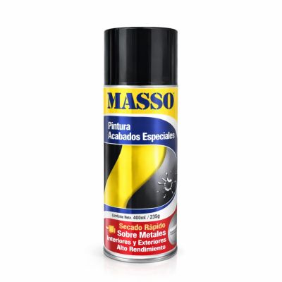 Aerosol Masso Negro Secado Rápido 400 ml para Metal