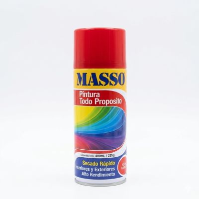 pintura aerosol rojo fuego 400 ml