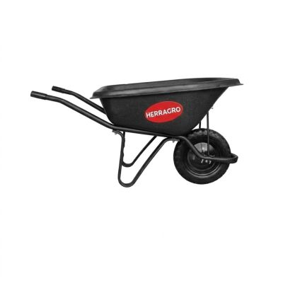 Carretilla 100 Litros con Chasís Metálico y Platón Plástico